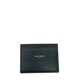 YSL Paris Card Case - Dark Hunter Green