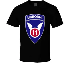 11th Airborne Division - Dui Wo Txt X 300 Classic T Shirt