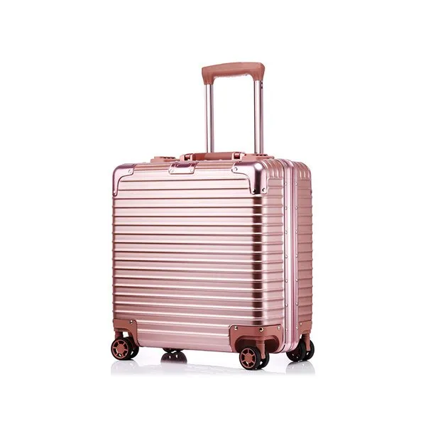 18Inch Suitcase Captain Airborne Chassis Box Fashion Camera Travel Suitcase Aluminum Frame