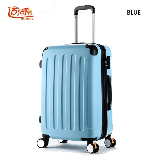 20 22 24 26 28 Inch Pc Case Scooter Suitcase Waterproof Valigia Trolley Purple Travel Kids