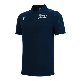 2022-2023 Sale Sharks Travel Polo Shirt (Navy)