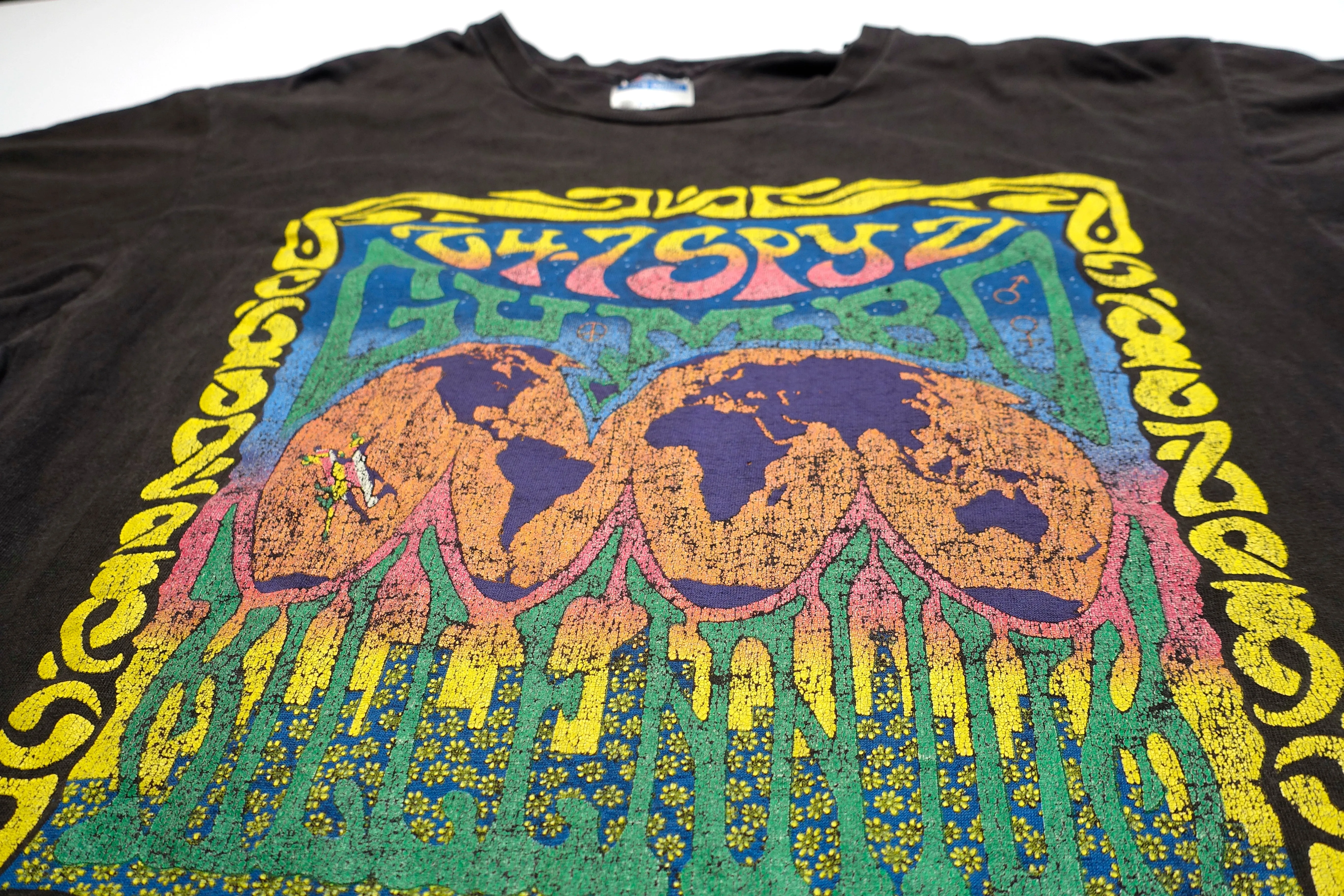 24-7 Spyz - Gumbo Millenium 1990 World Tour Shirt Size XL