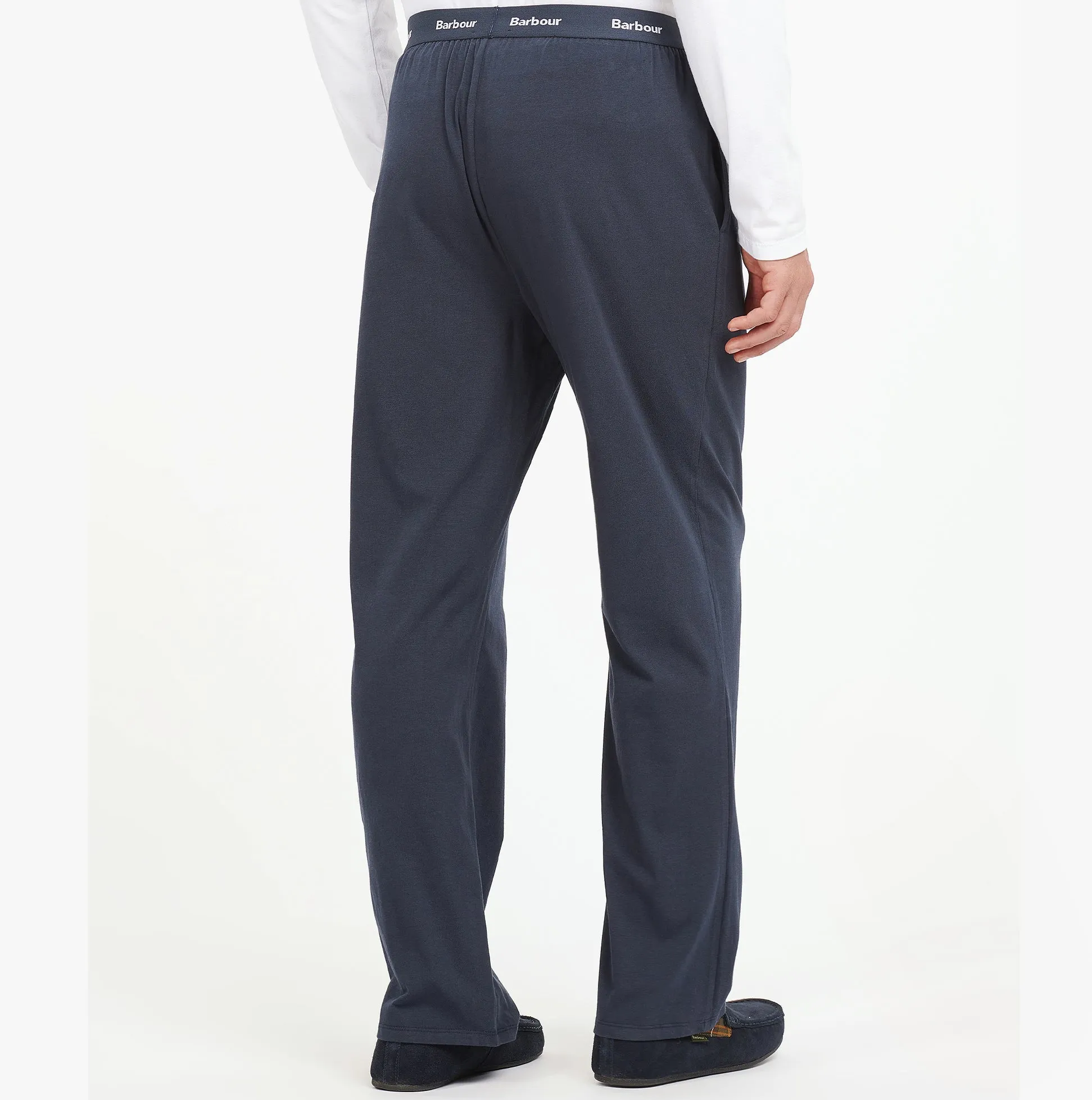 ABBOTT Mens Cotton Trousers Navy