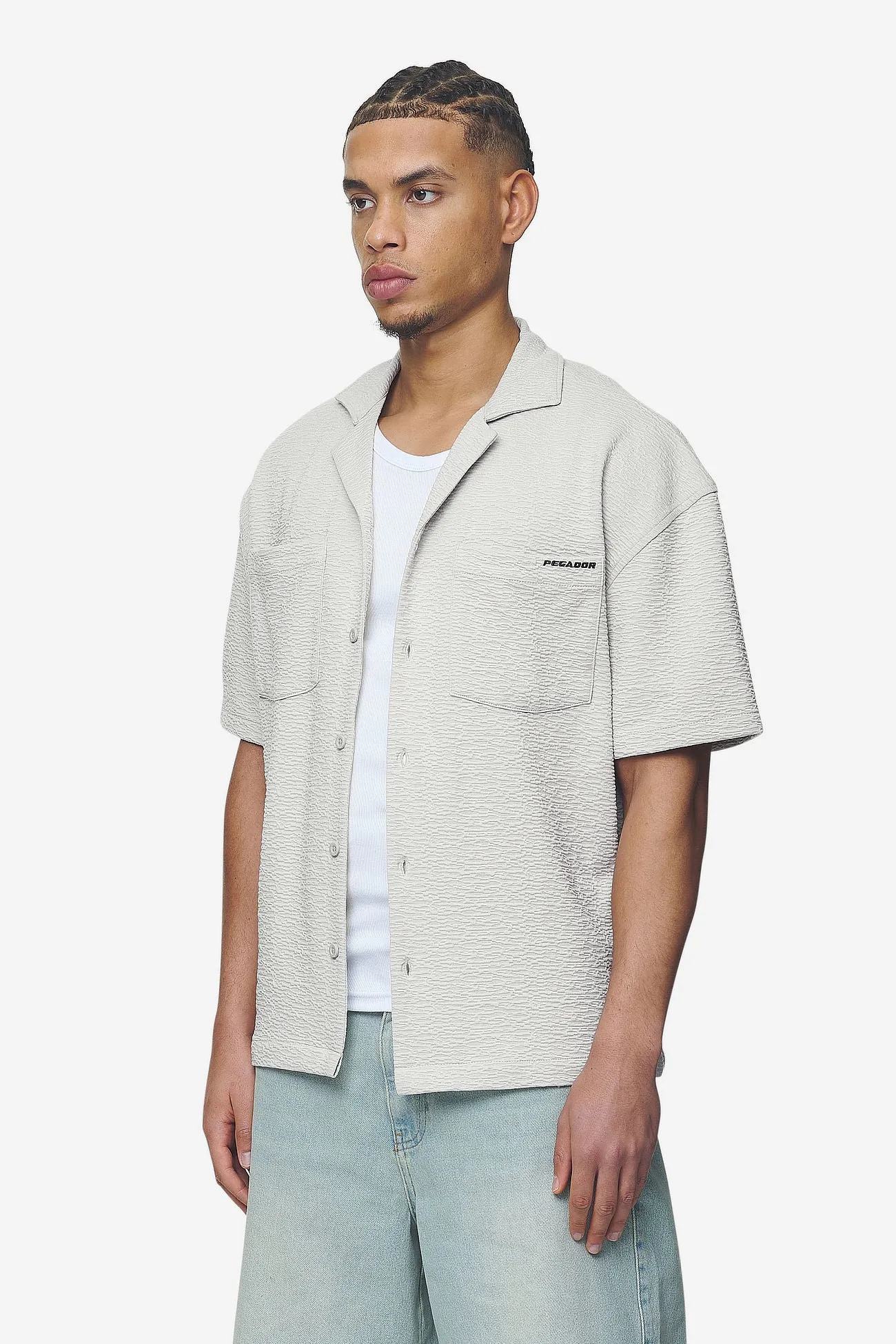 Acado Summer Shirt Pearl Grey