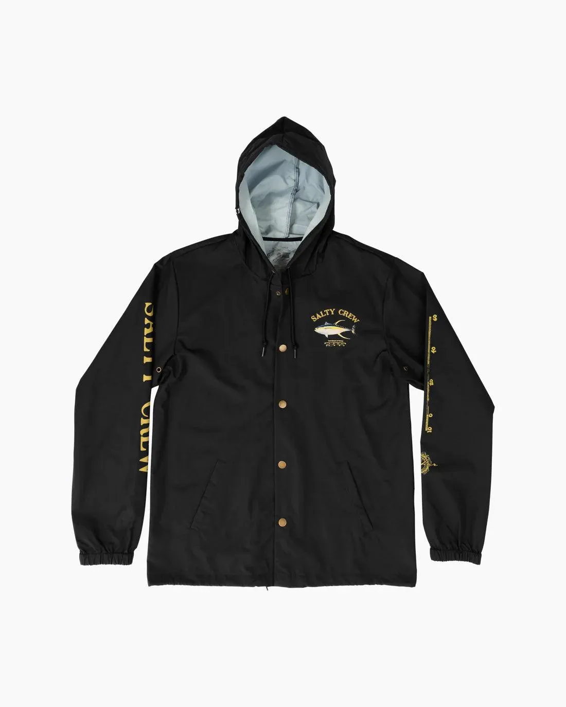 Ahi Mount Snap Jacket Black