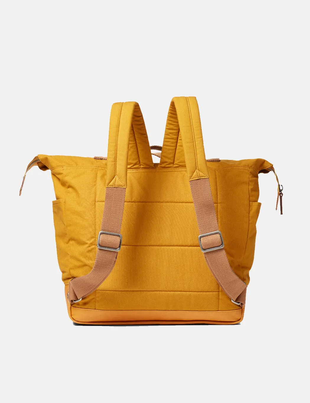 Ally Capellino Frank Hybrid Waxy Rucksack - Cumin Yellow