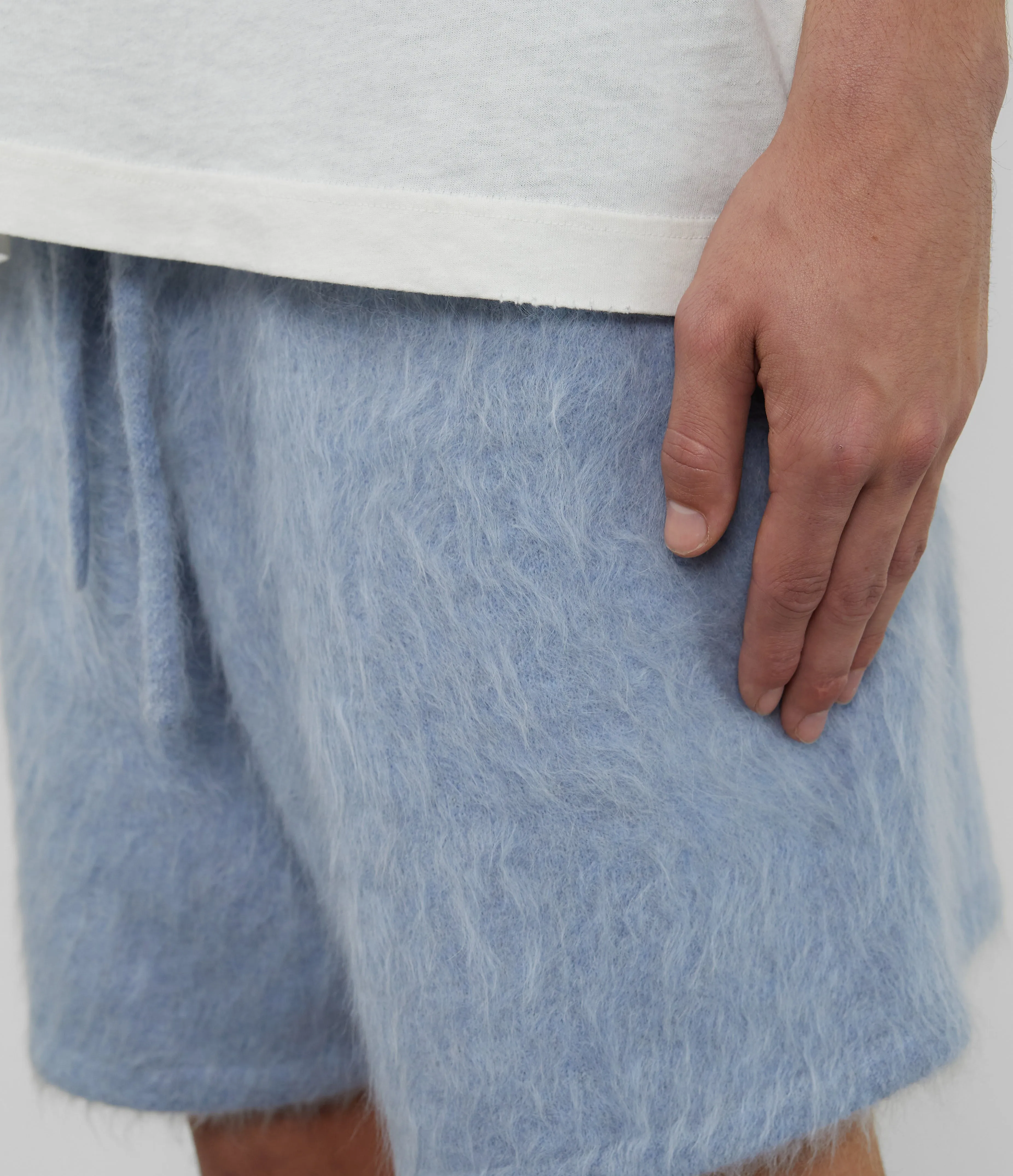 ALPACA KNIT SHORTS