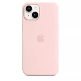 Apple Silicone Case with MagSafe for iphone 14 6.1" Chalk Pink - MPRX3ZM/A