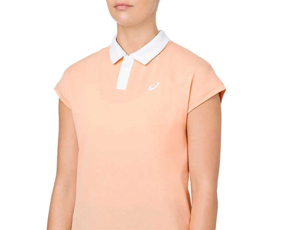 Asics Womens Classic Polo Apricot Ice