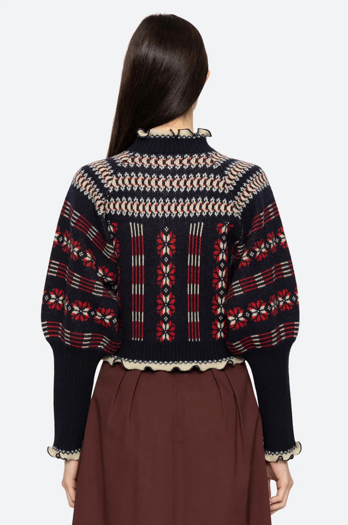 Ayla Knit L/Slv Cardigan Multi