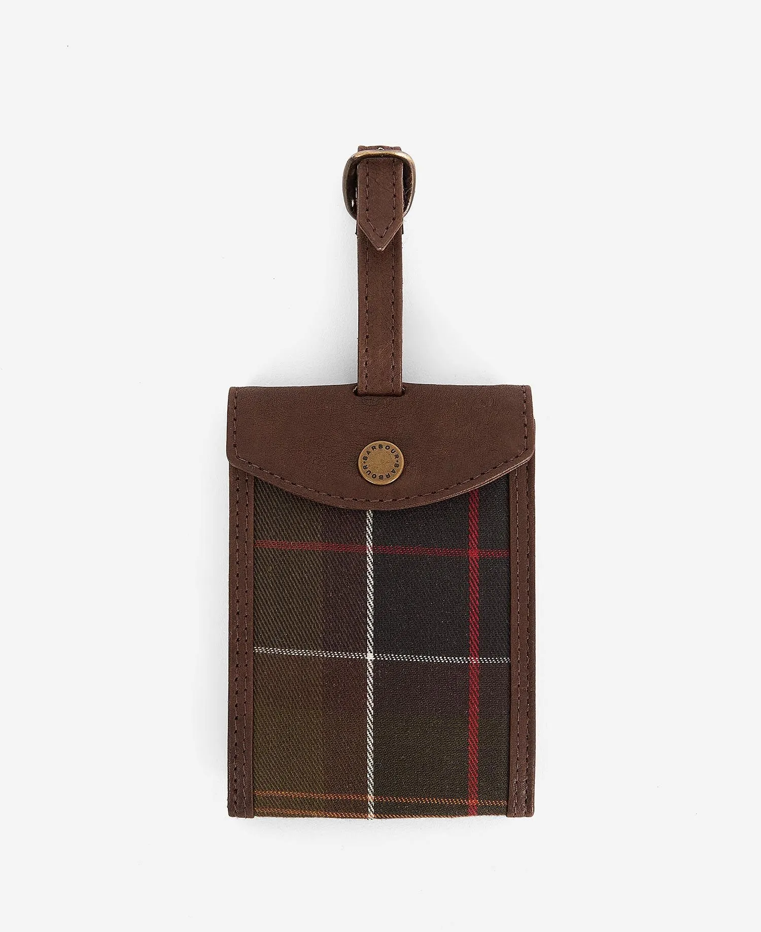 Barbour Leather and Tartan Travel Gift Set