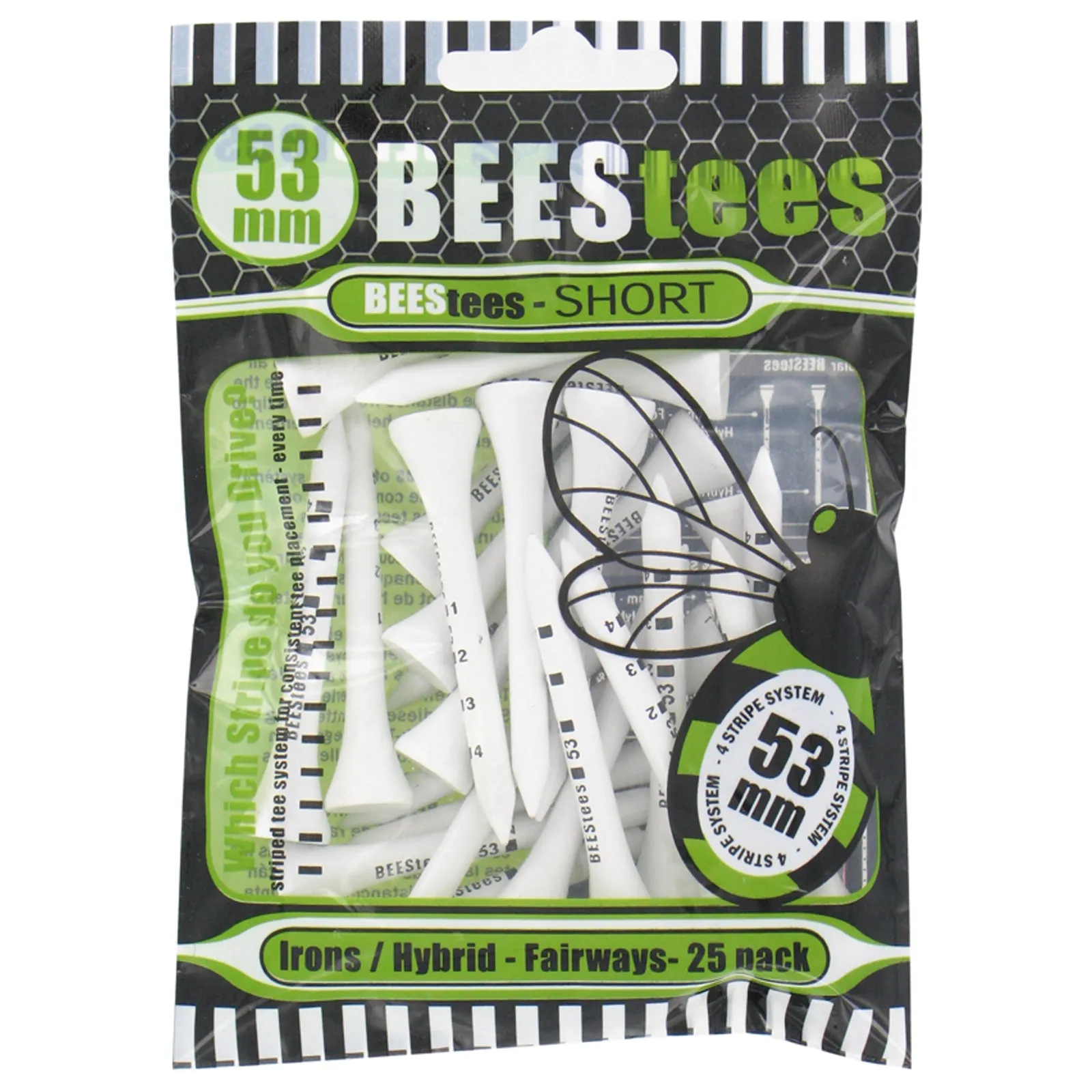 BEESTees Wooden Golf Tees