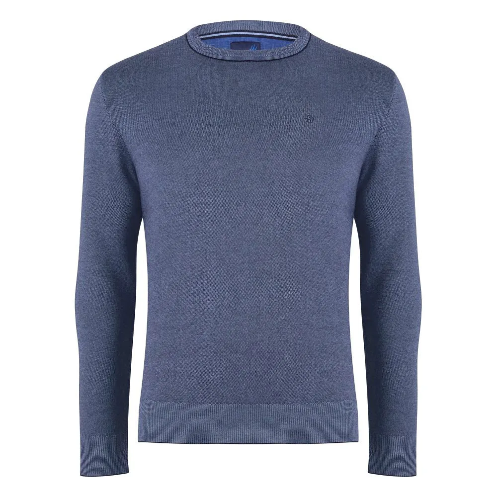 Benetti Crew Knit - Carson Smoke