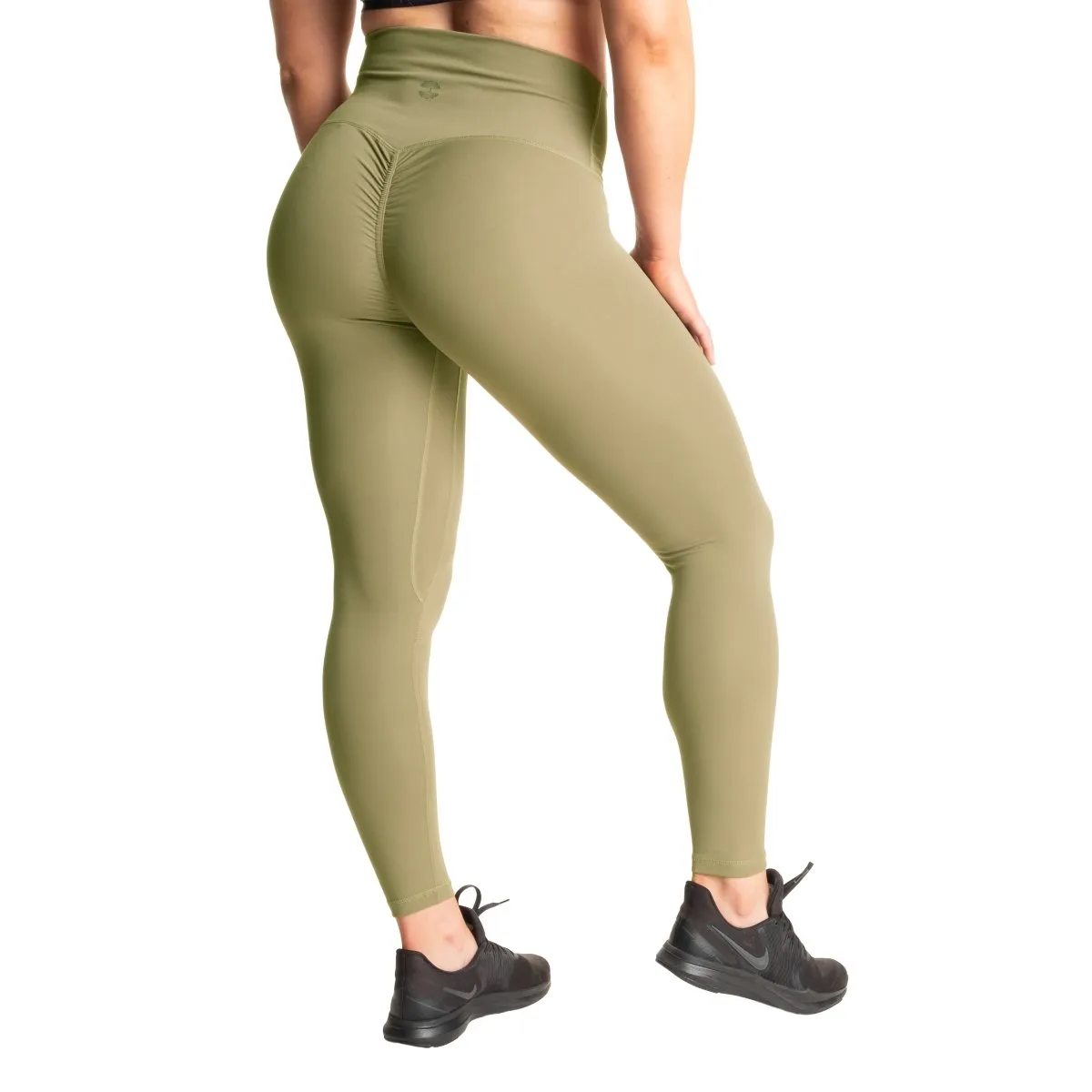 Better Bodies Core Scrunch Leggings - Washed Green