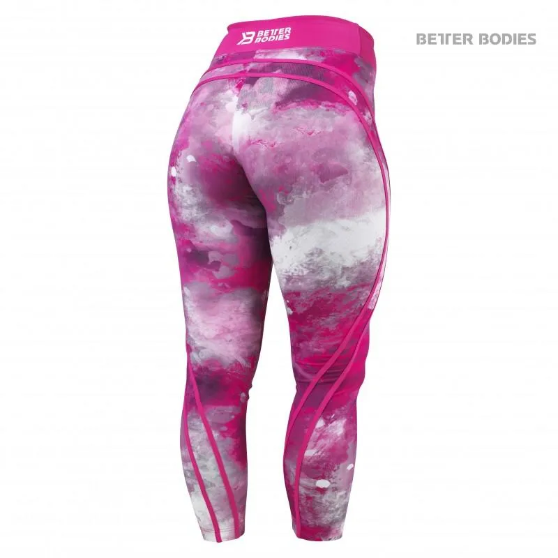 Better Bodies Galaxy High Waist Tights - Hot Pink