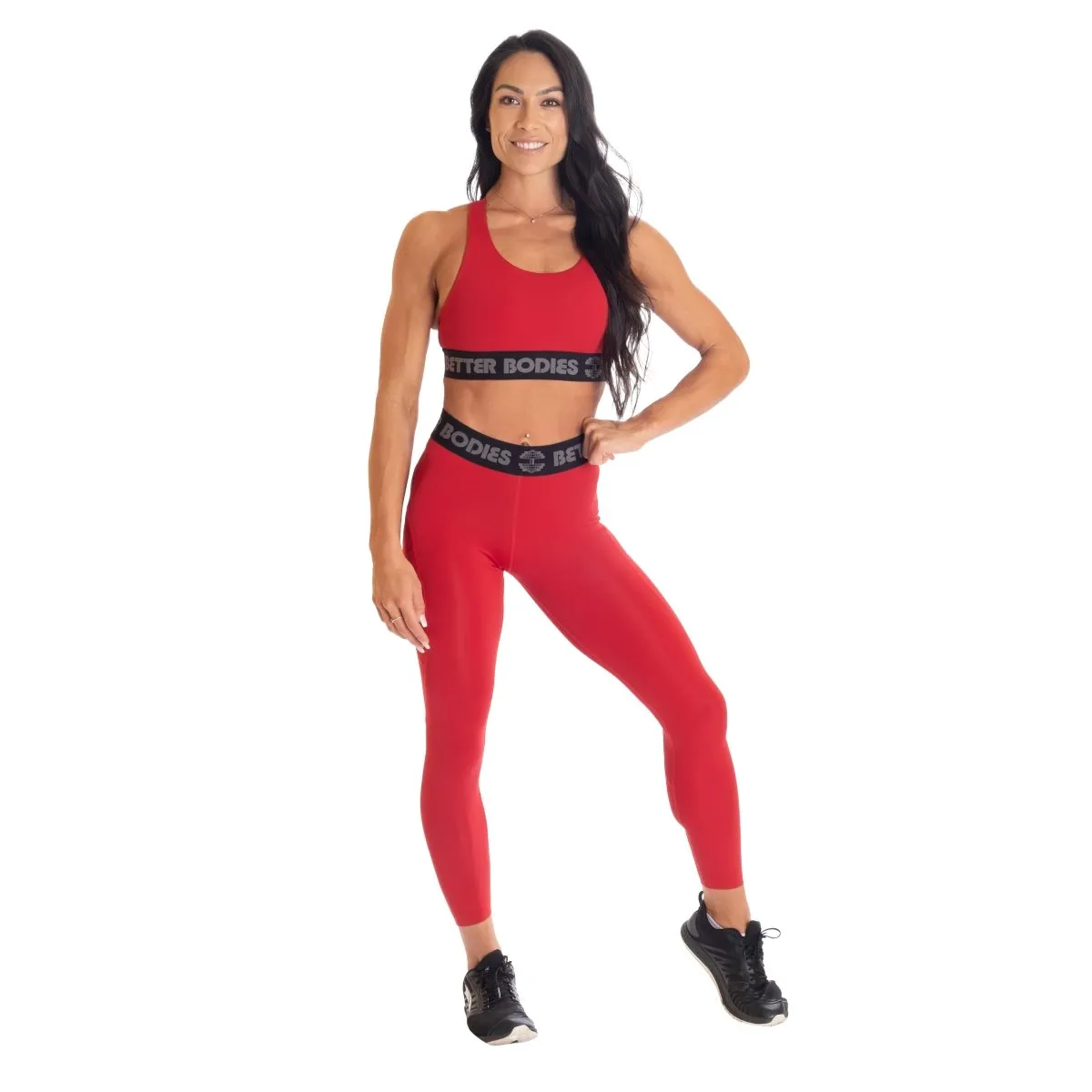 Better Bodies Highbridge Leggings V2 - Chilli Red