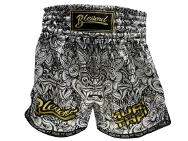 Blegend Boxing Shorts Grey Devil