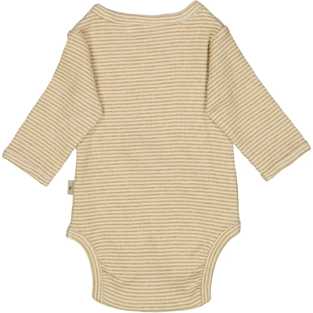 Body Wraparound LS - cartouche rib stripe