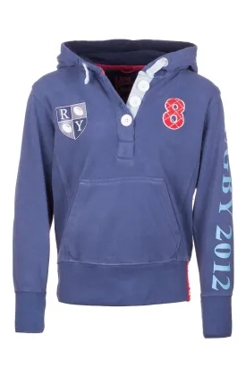 Boys Rugby Patch Hoody