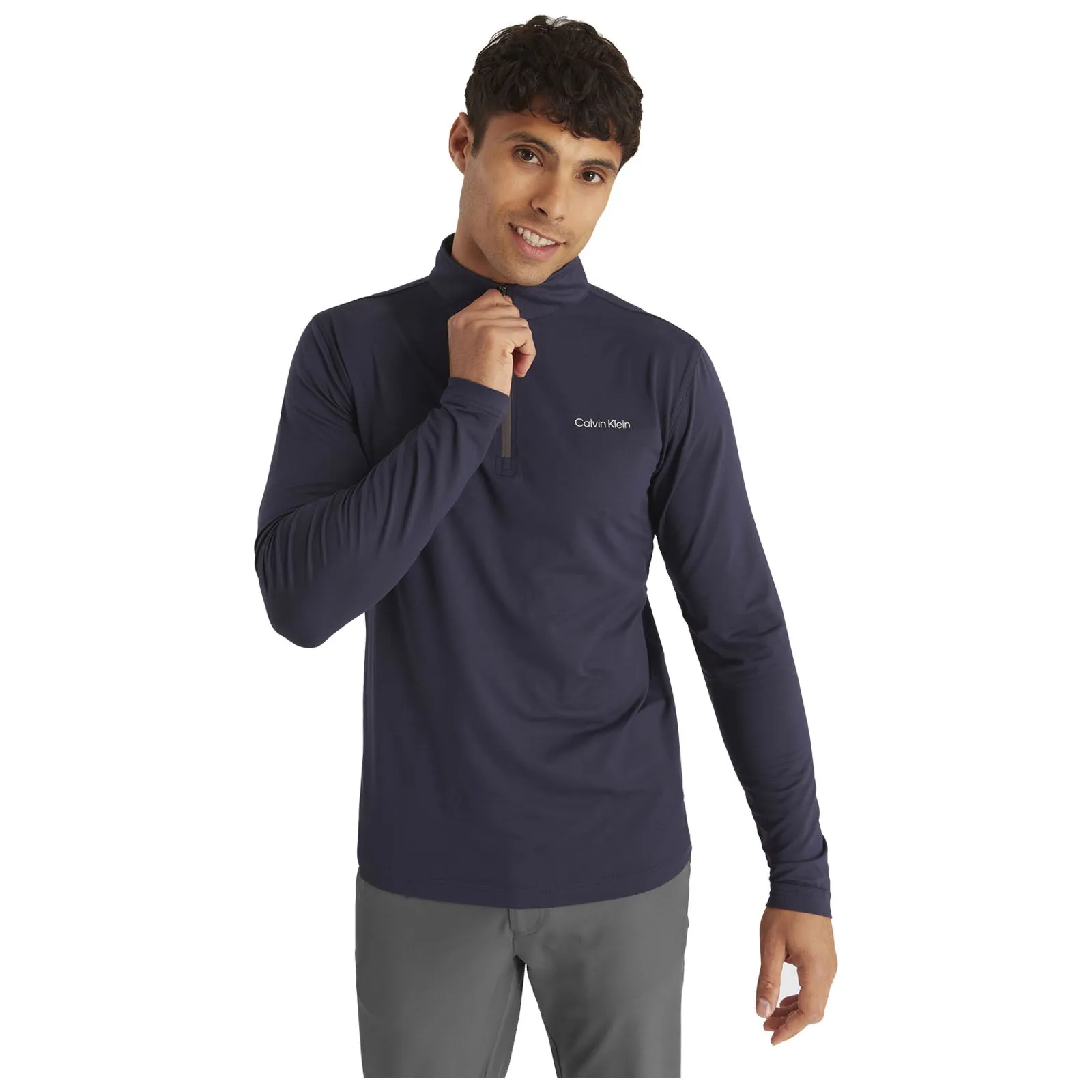 Calvin Klein Mens Newport Half Zip