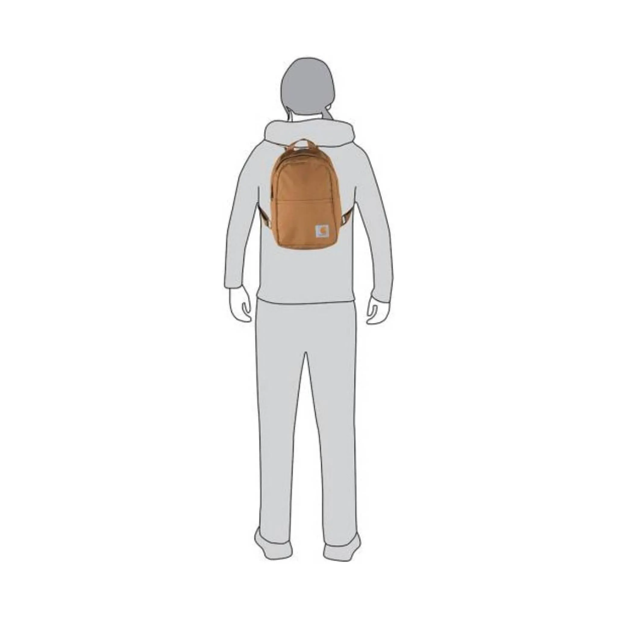 Carhartt Classic Mini Backpack - Brown