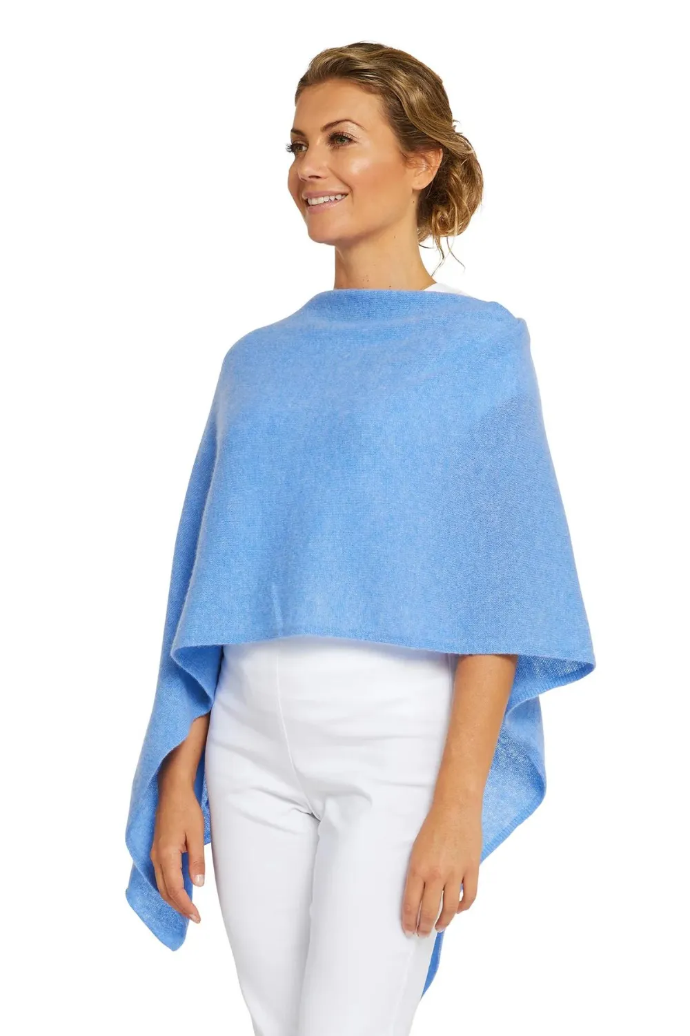 Cashmere Topper | Blue Horizon