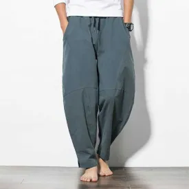 Casual Baggy Breathable Cotton Harem Pants