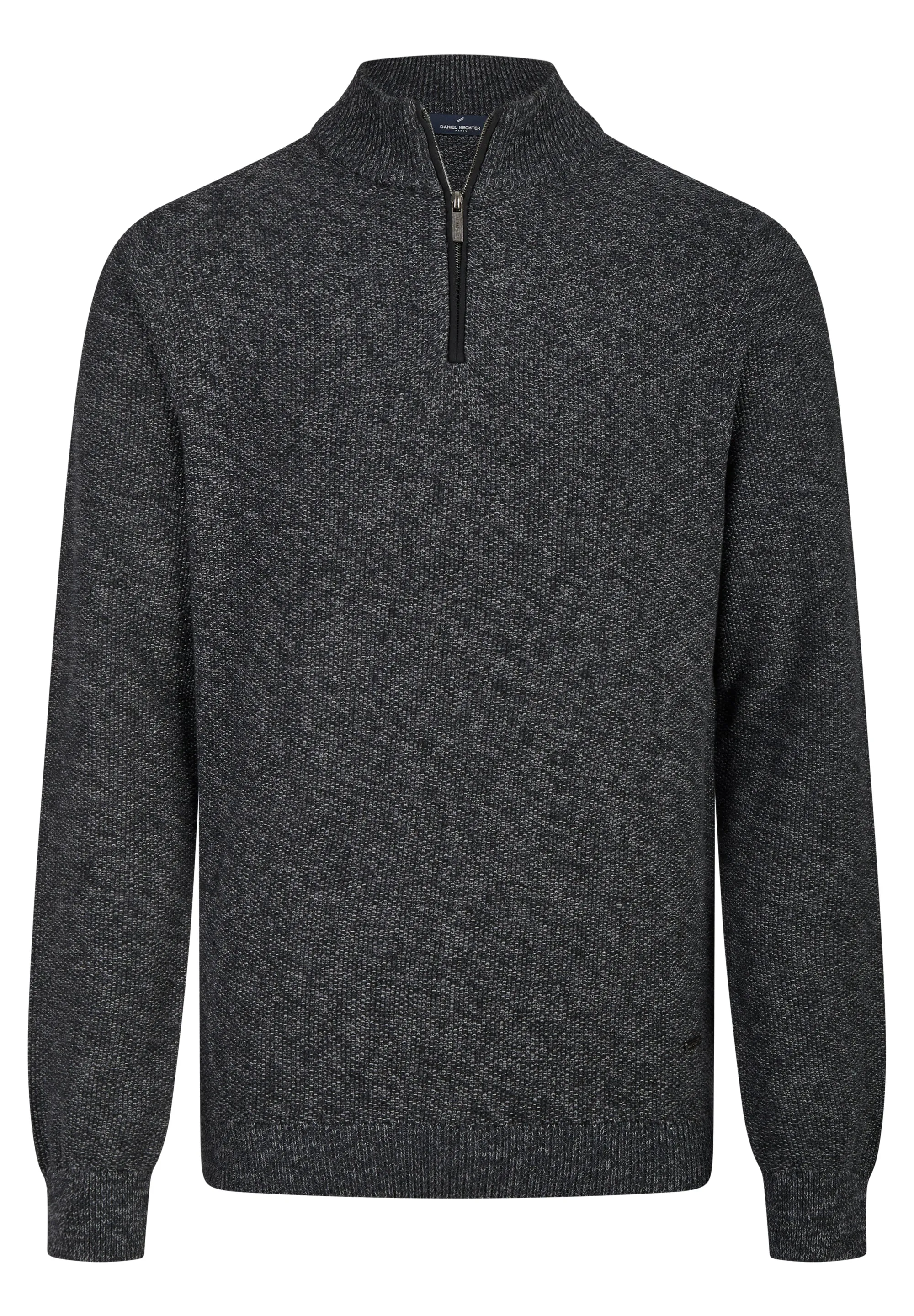 Charcoal Quarter Zip Jumper