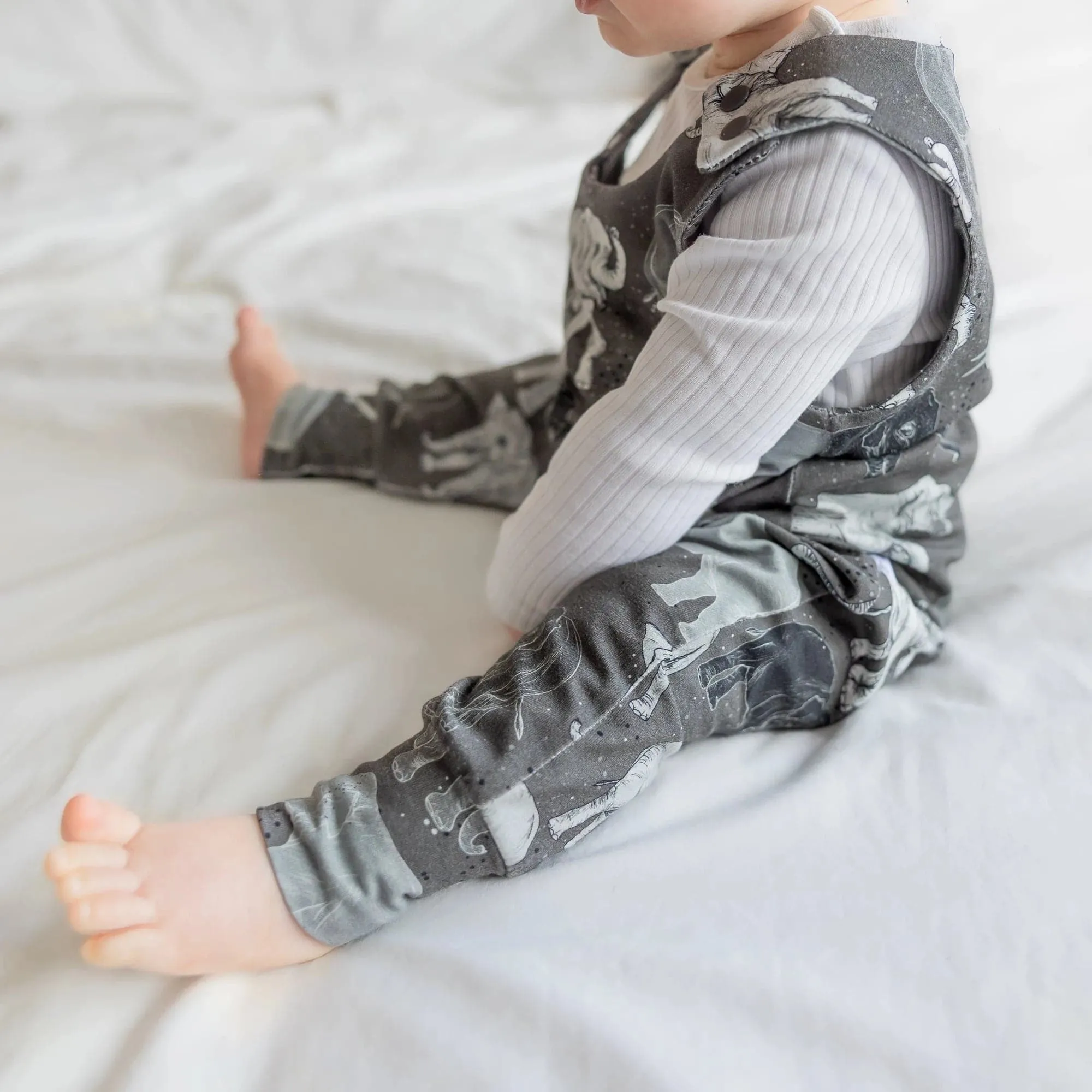 Child & Toddler Dungarees | Organic Elephants