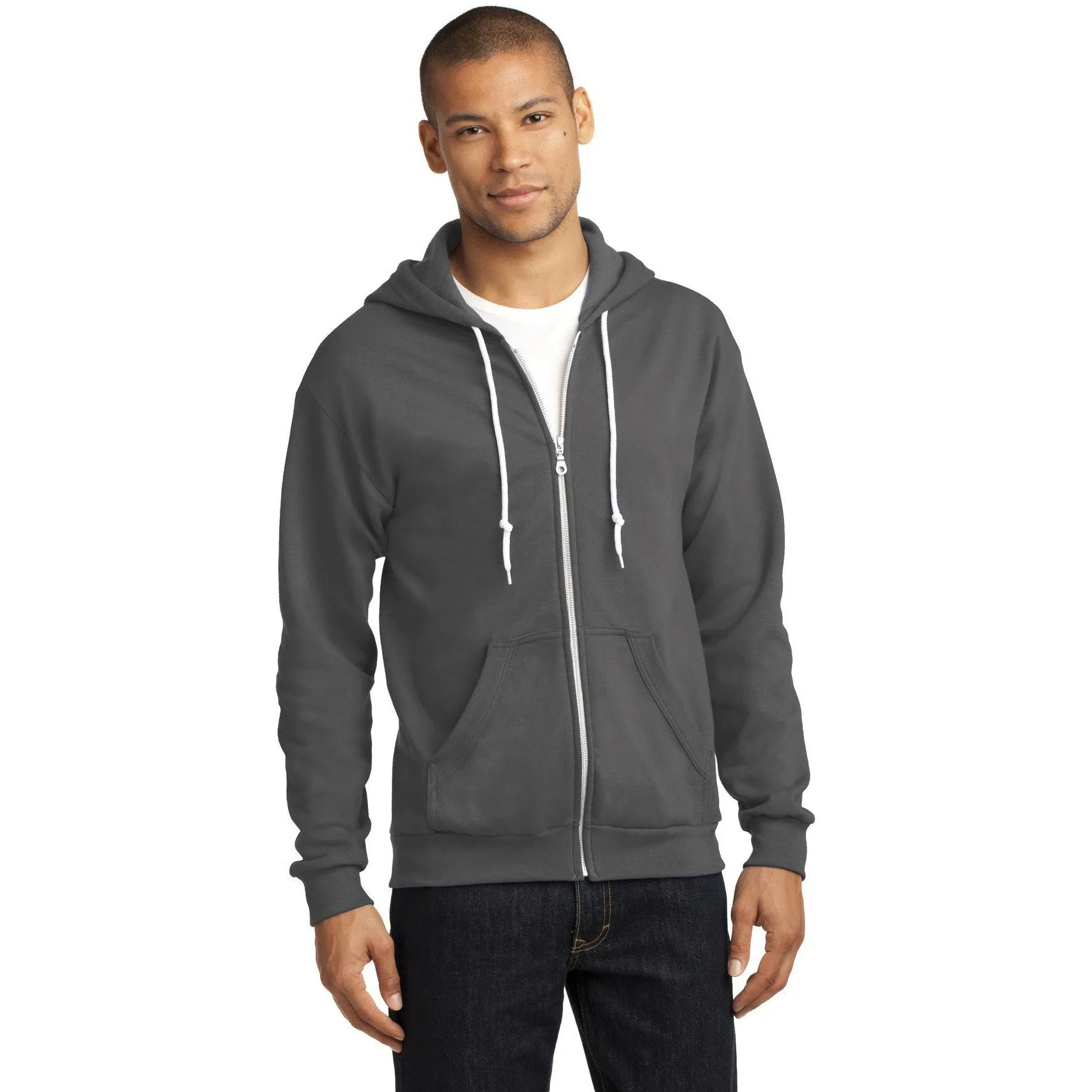 CLOSEOUT - Anvil Full-Zip Hooded Sweatshirt