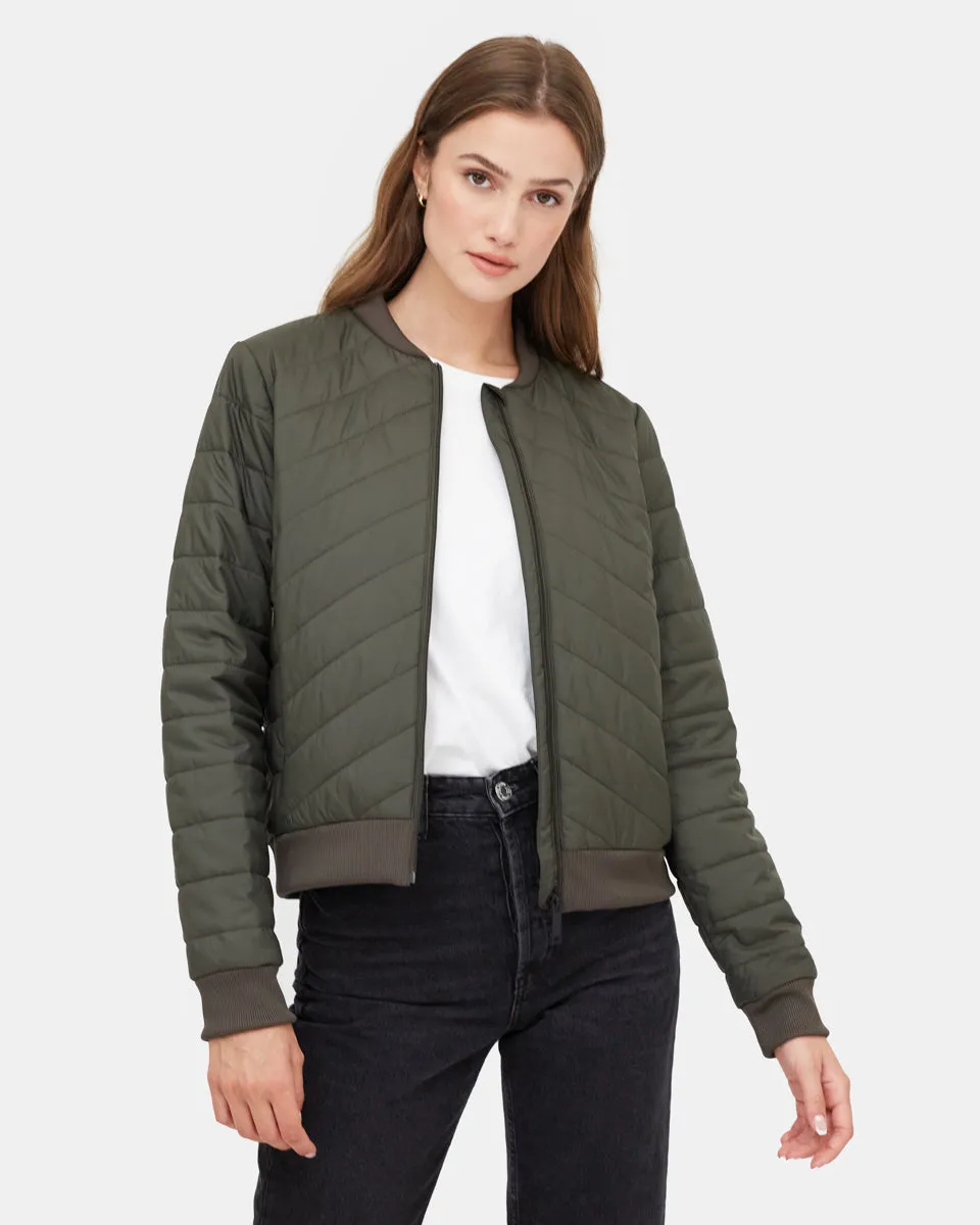 Cloud Shell Bomber Jacket