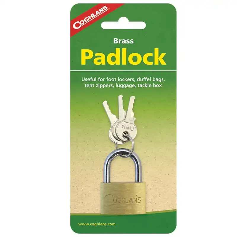 Coghlan's Small Brass Padlock