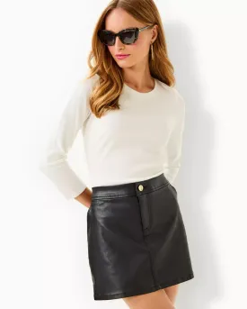 Colette Stretch Coated Skirt