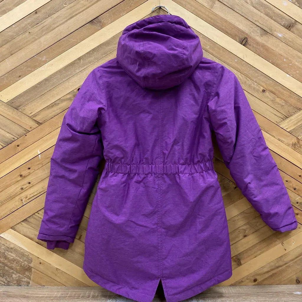 Columbia - Kid's Winter Jacket - MSRP comp $170: Purple/White-children-MD