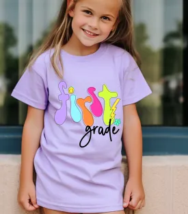 Comfort Colors Any Grade Back To School Shirts / All Grades Available / Youth and Adult Sizes/ For Teachers and Students