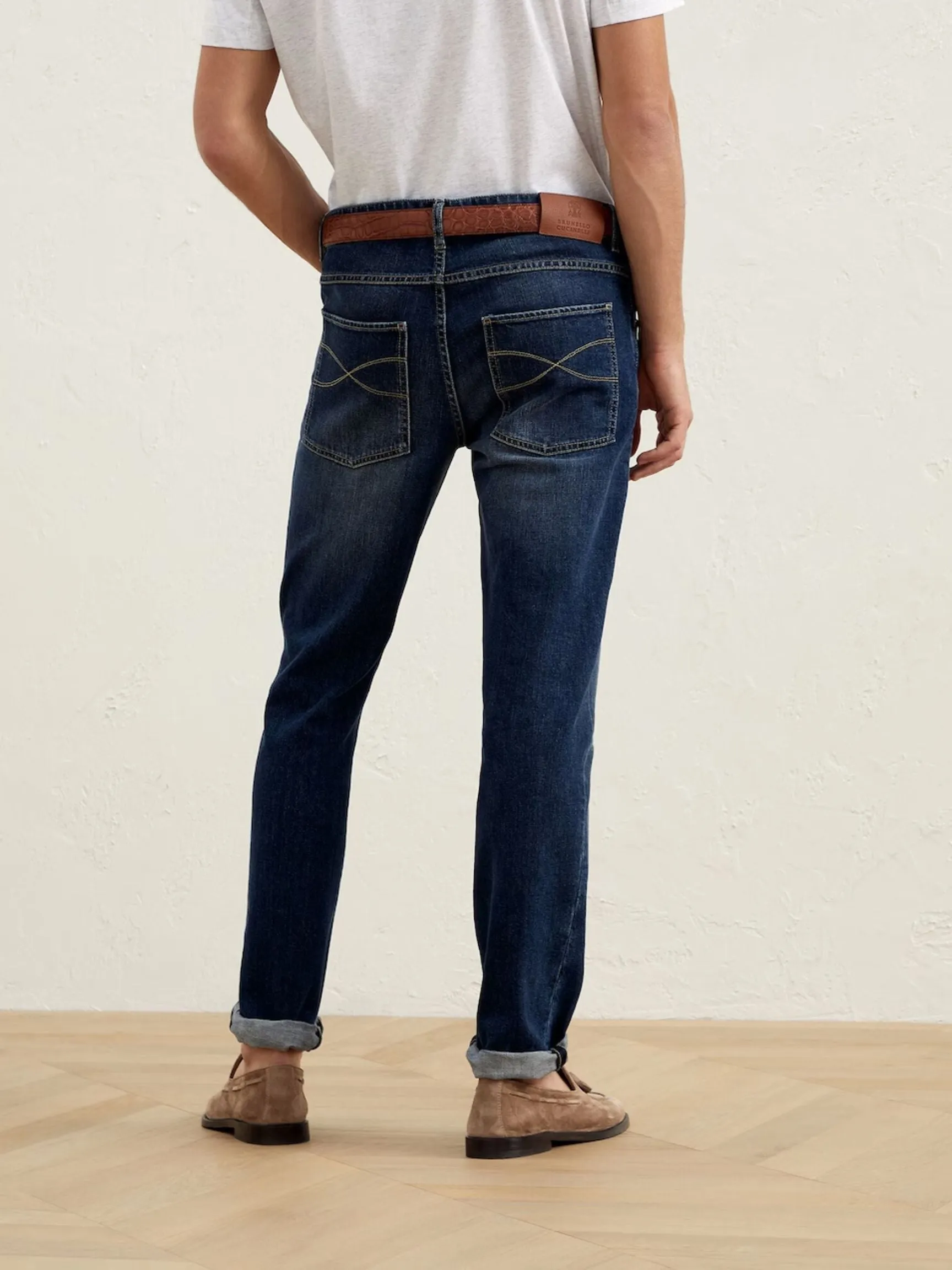 Comfort Denim Slim Five-Pocket Jean | Dark Wash