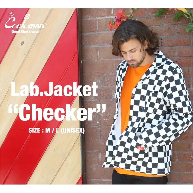 Cookman Lab Jacket - Checker : Black