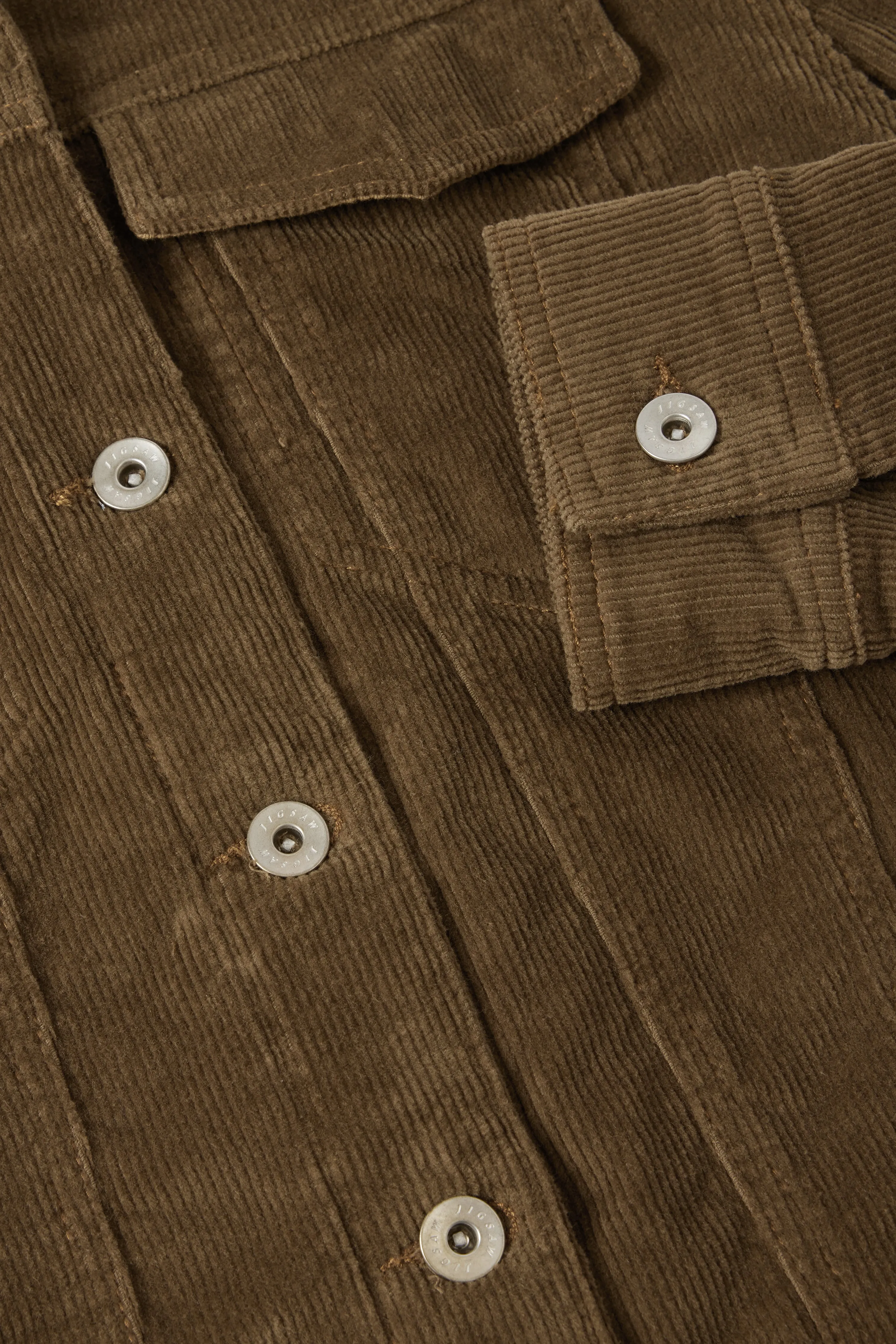 Cord Trucker Jacket | Khaki