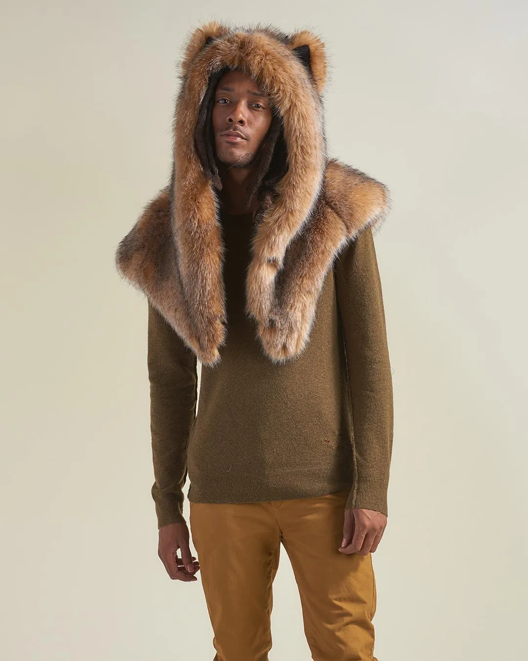 Coyote Luxe Collector Edition Faux Fur Shawl | Men's