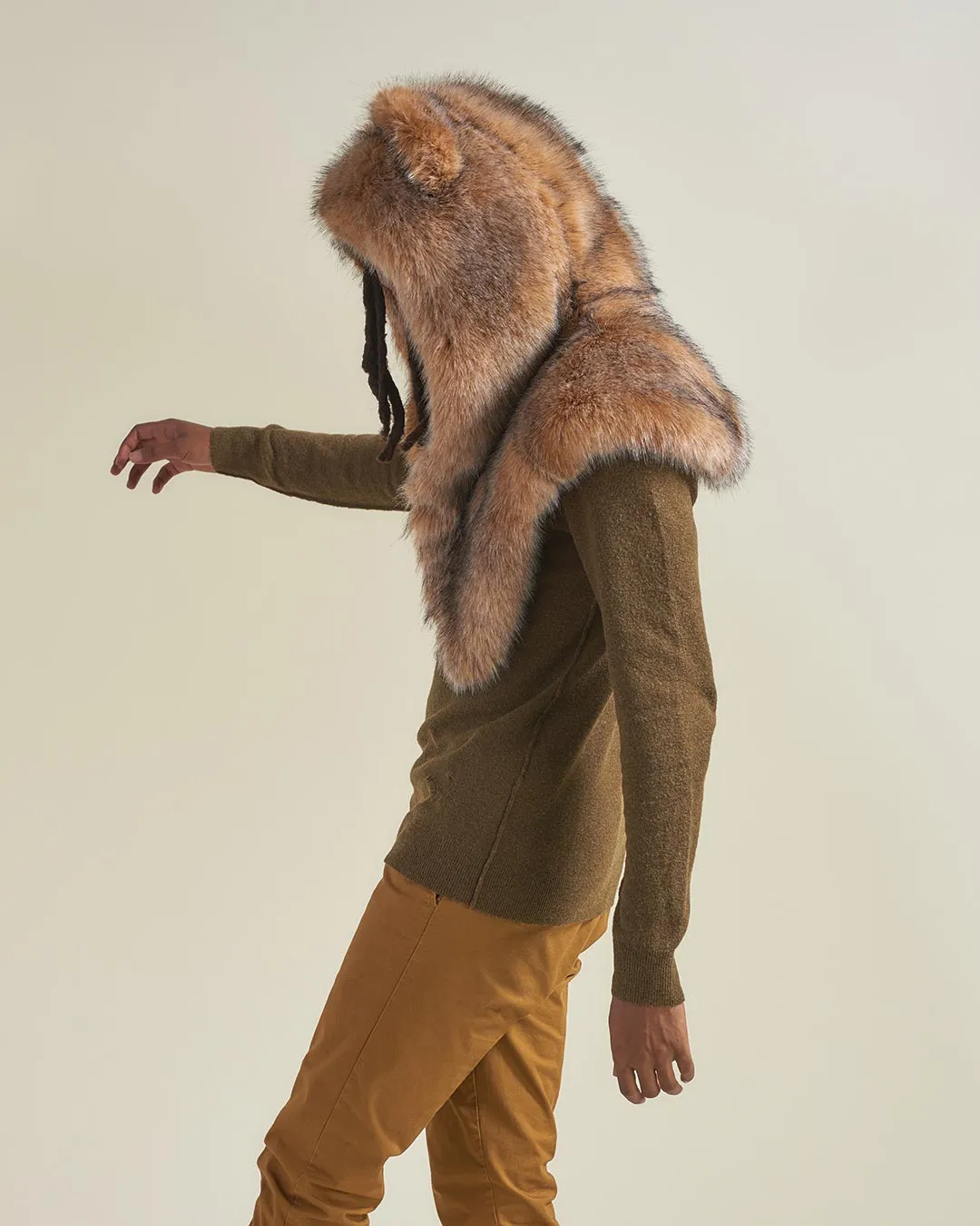 Coyote Luxe Collector Edition Faux Fur Shawl | Men's