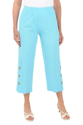 Crinkle Malibu Capri Pant