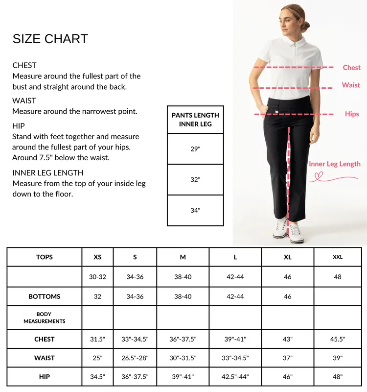 Daily Sports - Lyric High Water Ankle Pants 94cm