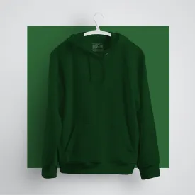 Dark Green Hoodie - Fully Solid