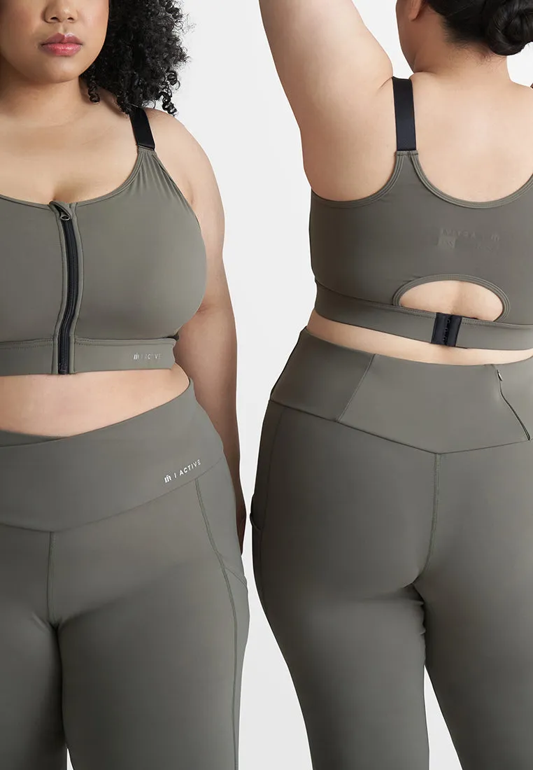 Energy Cross Over Waist Active Leggings