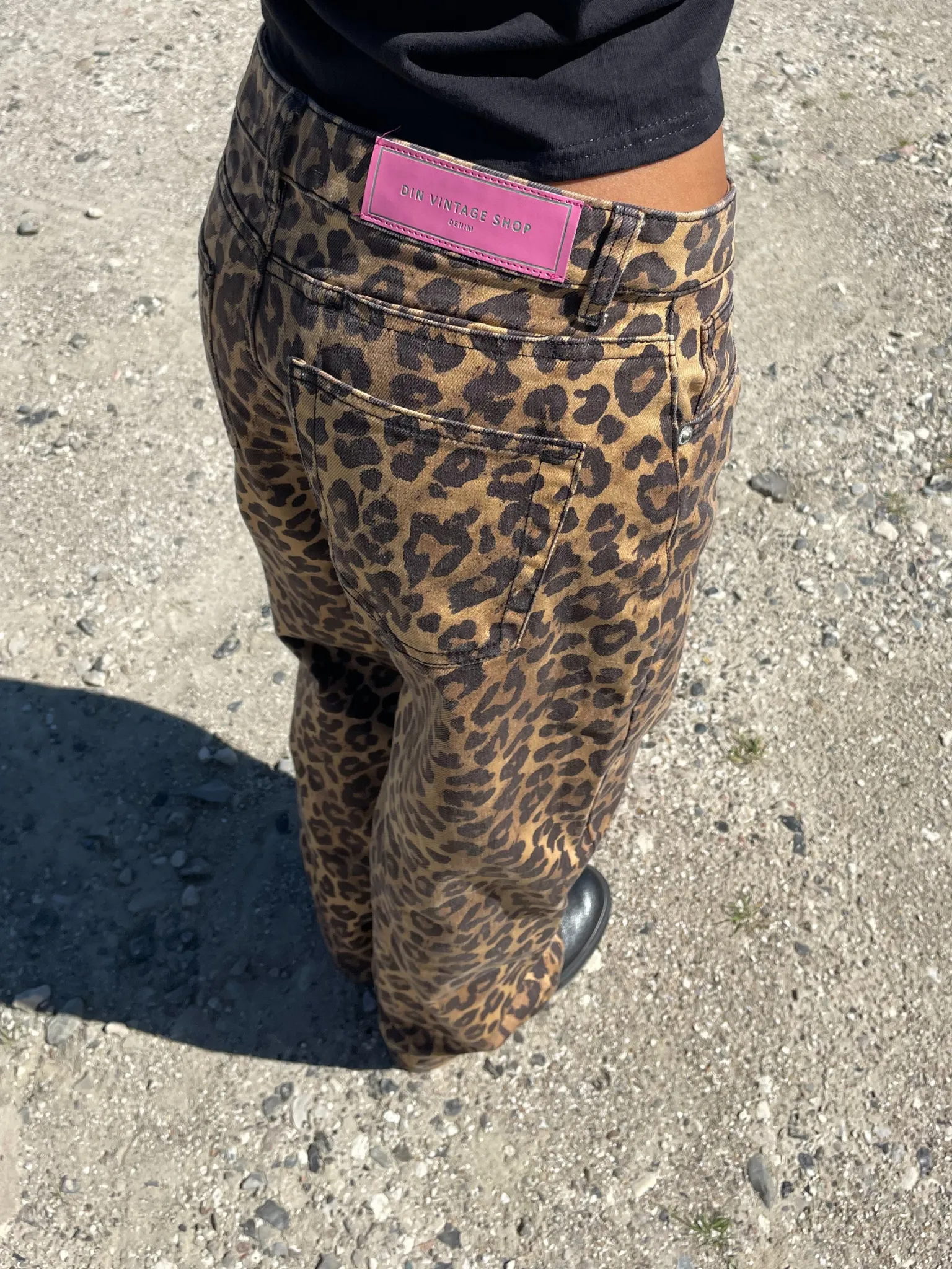 ESTHER JEANS - LEOPARD