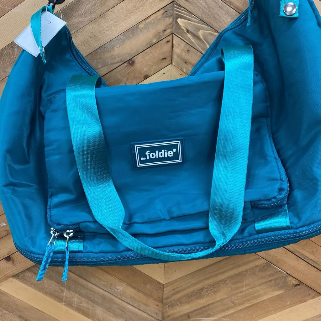 Foldie- Travel bag- MSRP $149: Teal --