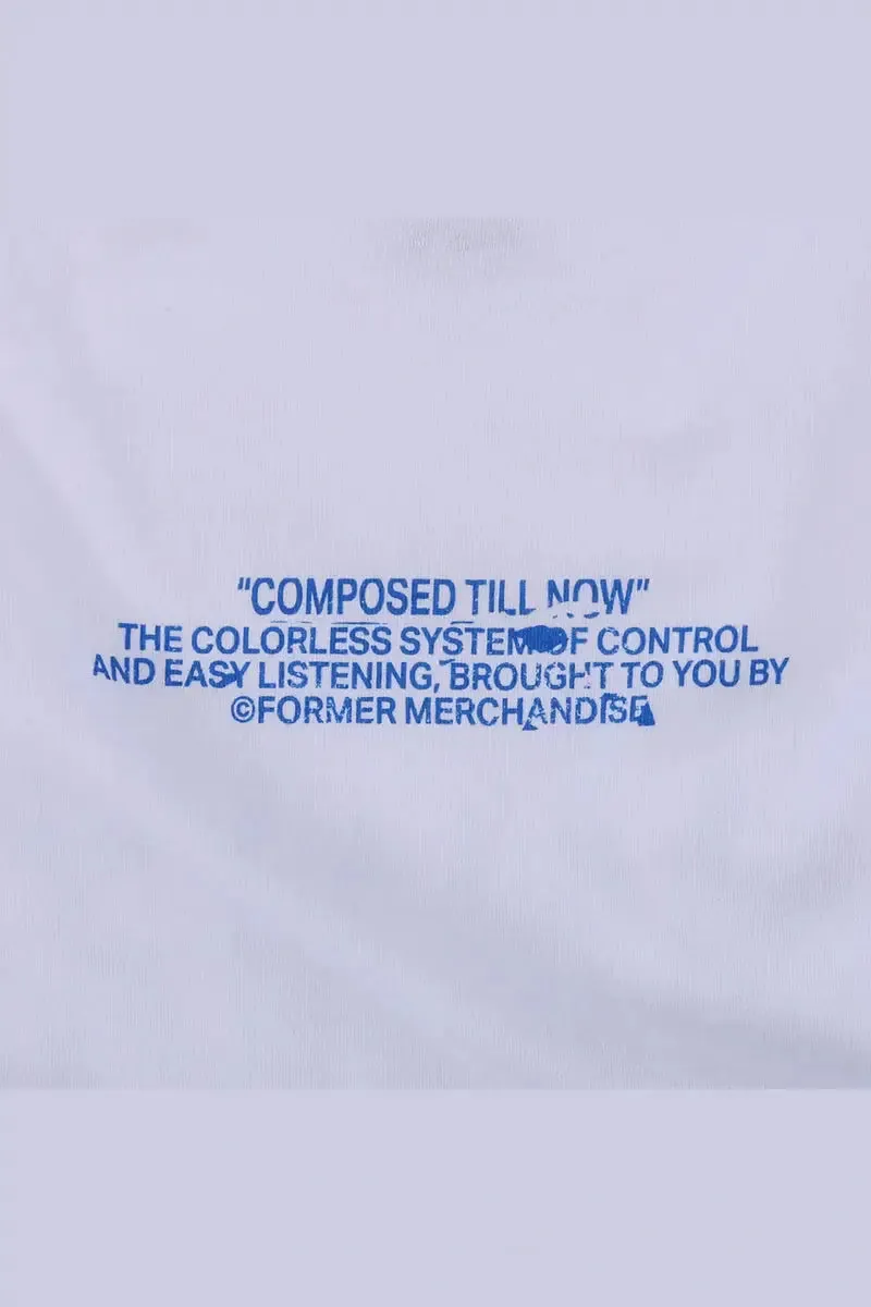 Former composed shirt - white