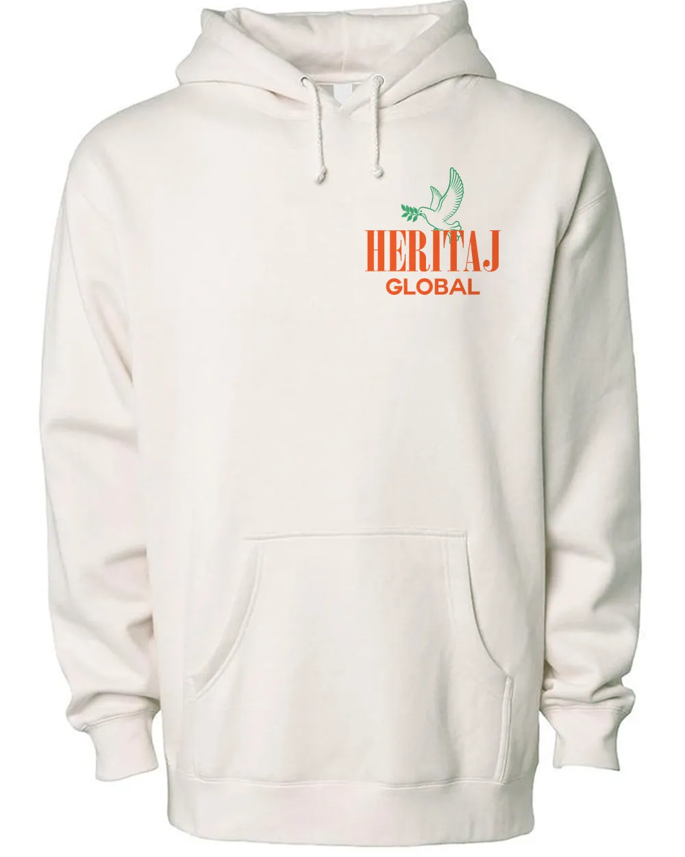 GLOBAL PEACE-(Unisex Heavyweight Hoodie)