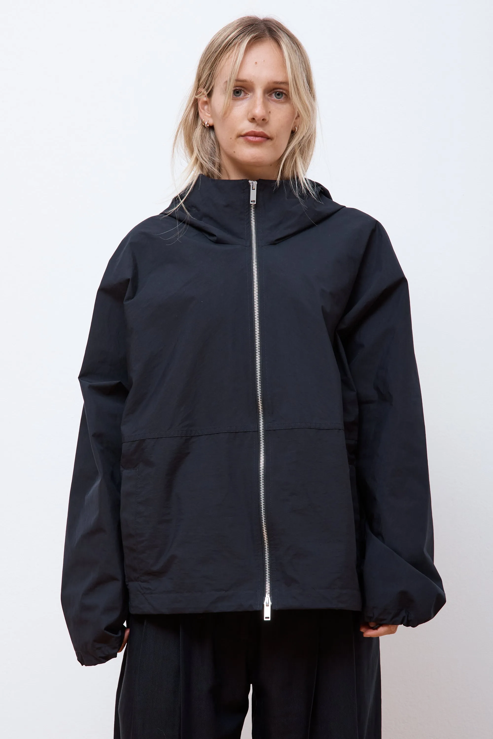 Godwin Hooded Anorak Darkest Navy