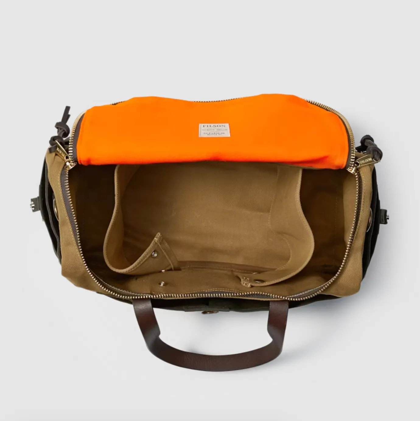 Heritage Sportsman Bag Tan / Otter Green